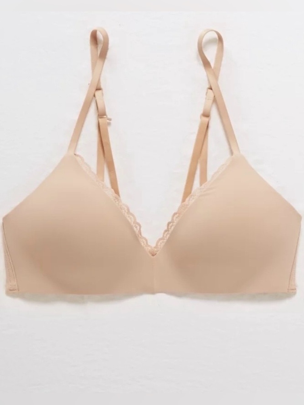 New Aerie Real Happy Wireless Lightly Lined Bra Size 36D